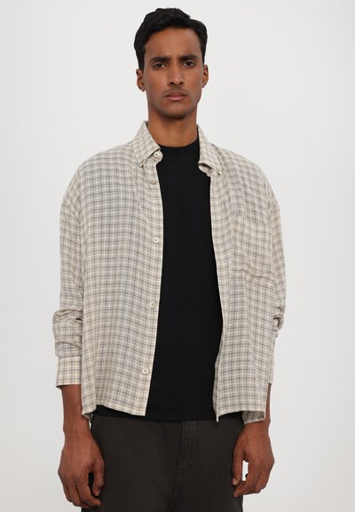 Won Hundred MAZA CHECK - Camisa - white