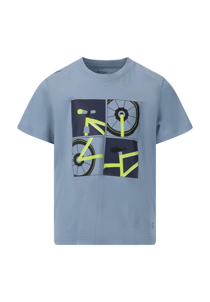 ZIGZAG T-shirts print - licht denim