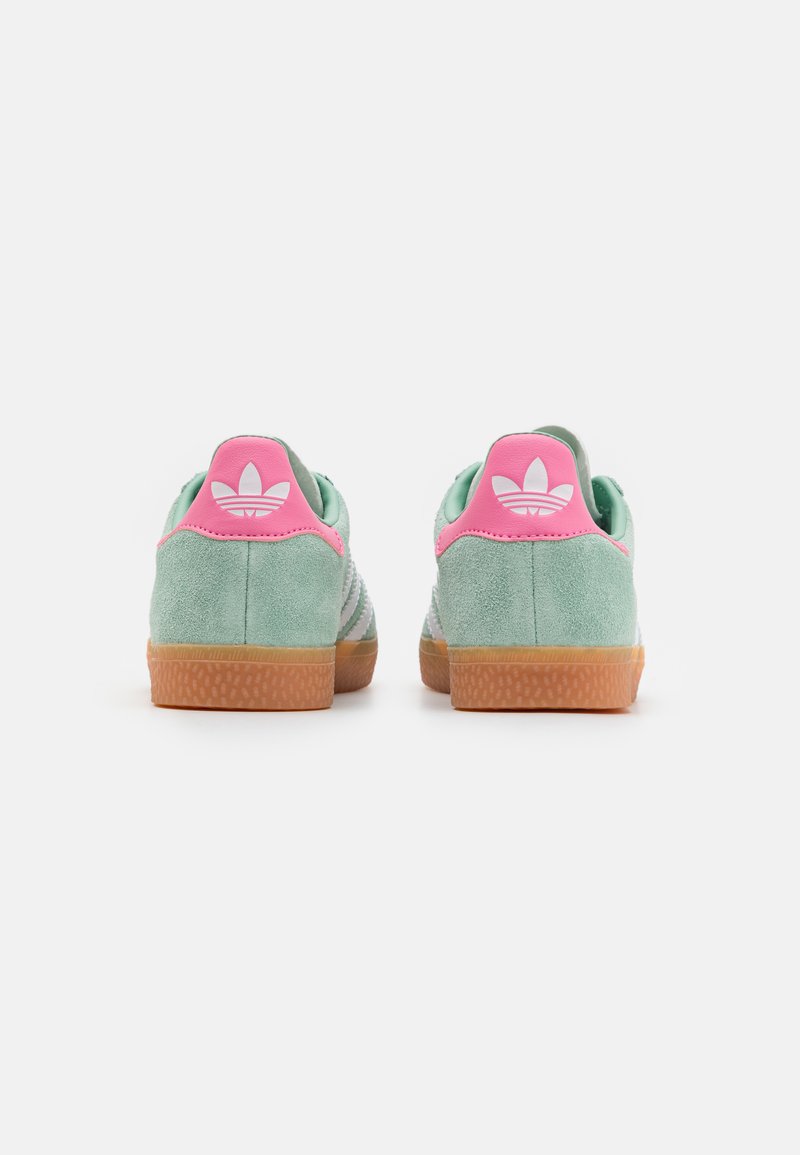 adidas gazelle silver green womens Adidas Gazelle Indoor Mineral Green Silver Dawn JI0323  Sneaker Junkies