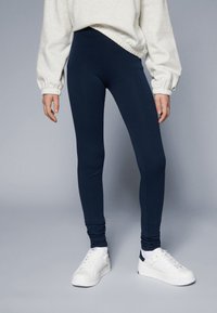 Tommy Hilfiger - LOGO - Leggings - dark night navy Imagen en miniatura 1