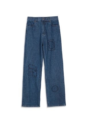 Bobo Choses, WOMEN - Jean boyfriend - dark blue denim