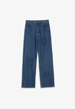 Bobo Choses, WOMEN - Jean boyfriend - dark blue denim