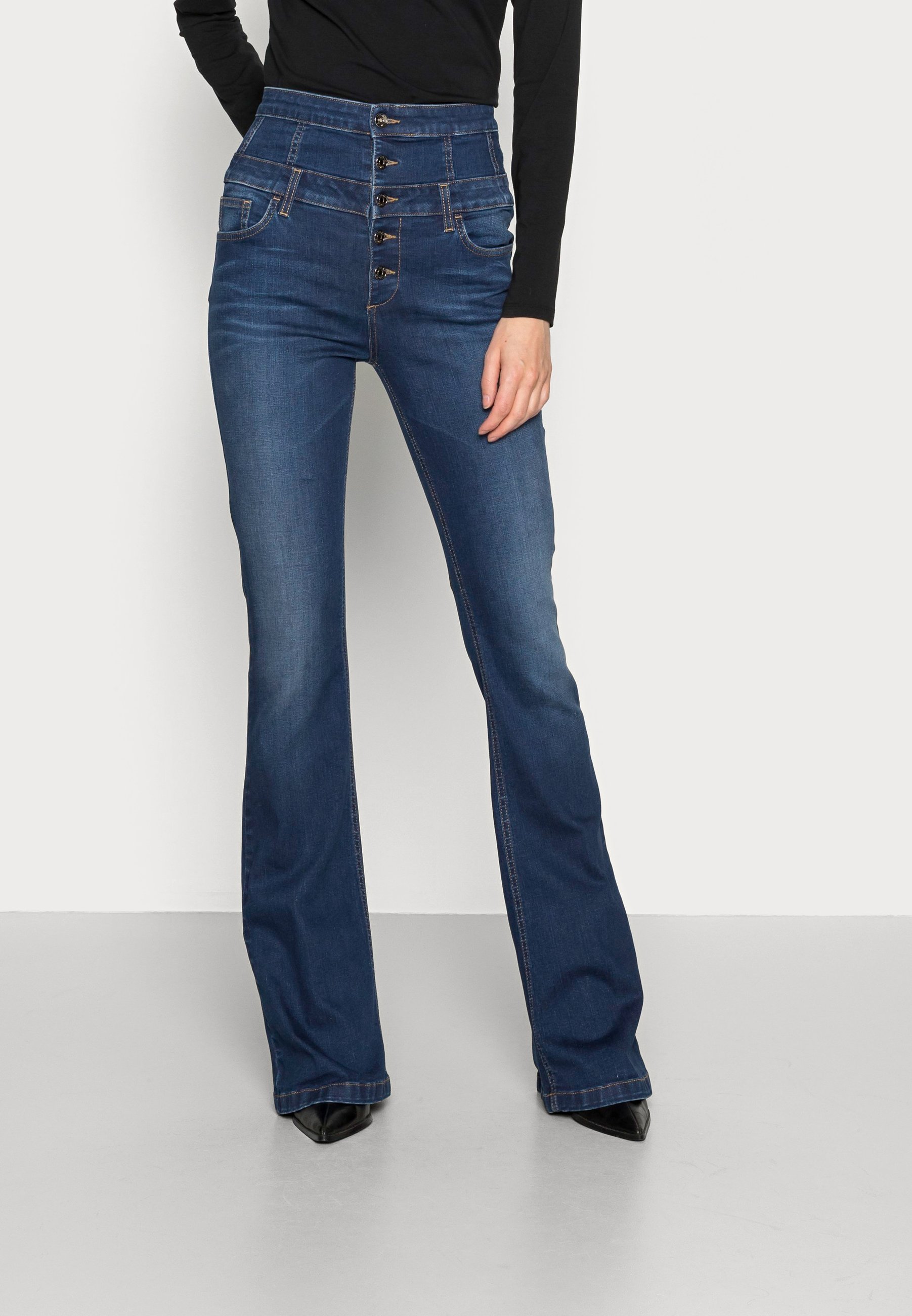 Liu Jo Jeans NEW RAMPY BEAT - Jeans a zampa - denim blue/blu denim -  Zalando.it