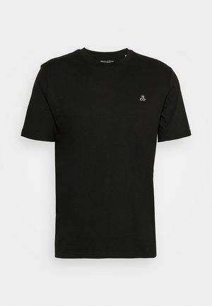 SHORT SLEEVE LOGO - Basic T-shirt - black