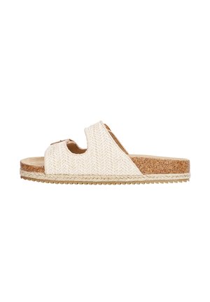 AMERICAN INSPIRATION FASHION COOL EASY FLACHE MIT SCHNALLEN - Mules - sable