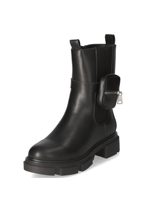 Platform ankle boots - schwarz