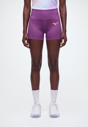 Mizuno, FLEX SHORT TIGHT - Спортни шорти - dahlia