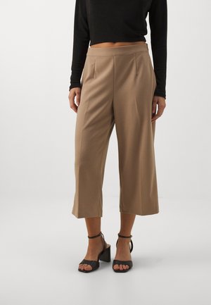 Vero Moda Petite VMSARA STRAIGHT - Παντελόνι - silver mink