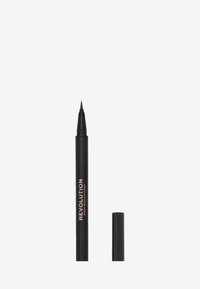 Makeup Revolution - REVOLUTION HAIR STROKE BROW PEN MEDIUM BROWN - Matite sopracciglia - medium brown Immagine in miniatura 1