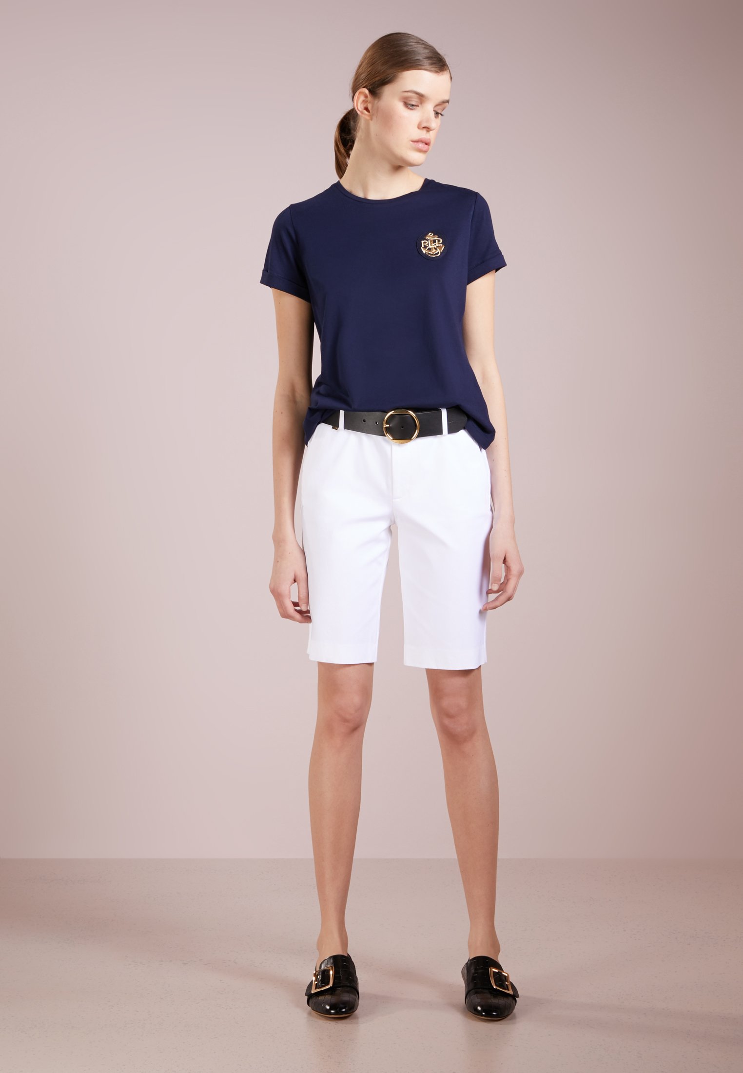 Lauren Ralph Lauren BERMUDA - Shorts - white/wit - Zalando.be