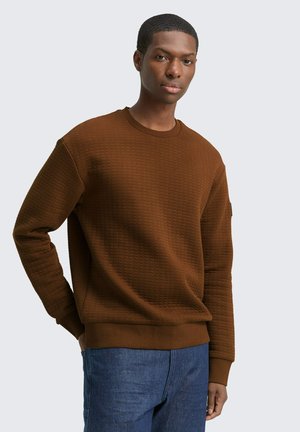 Sweatshirt - golden clay