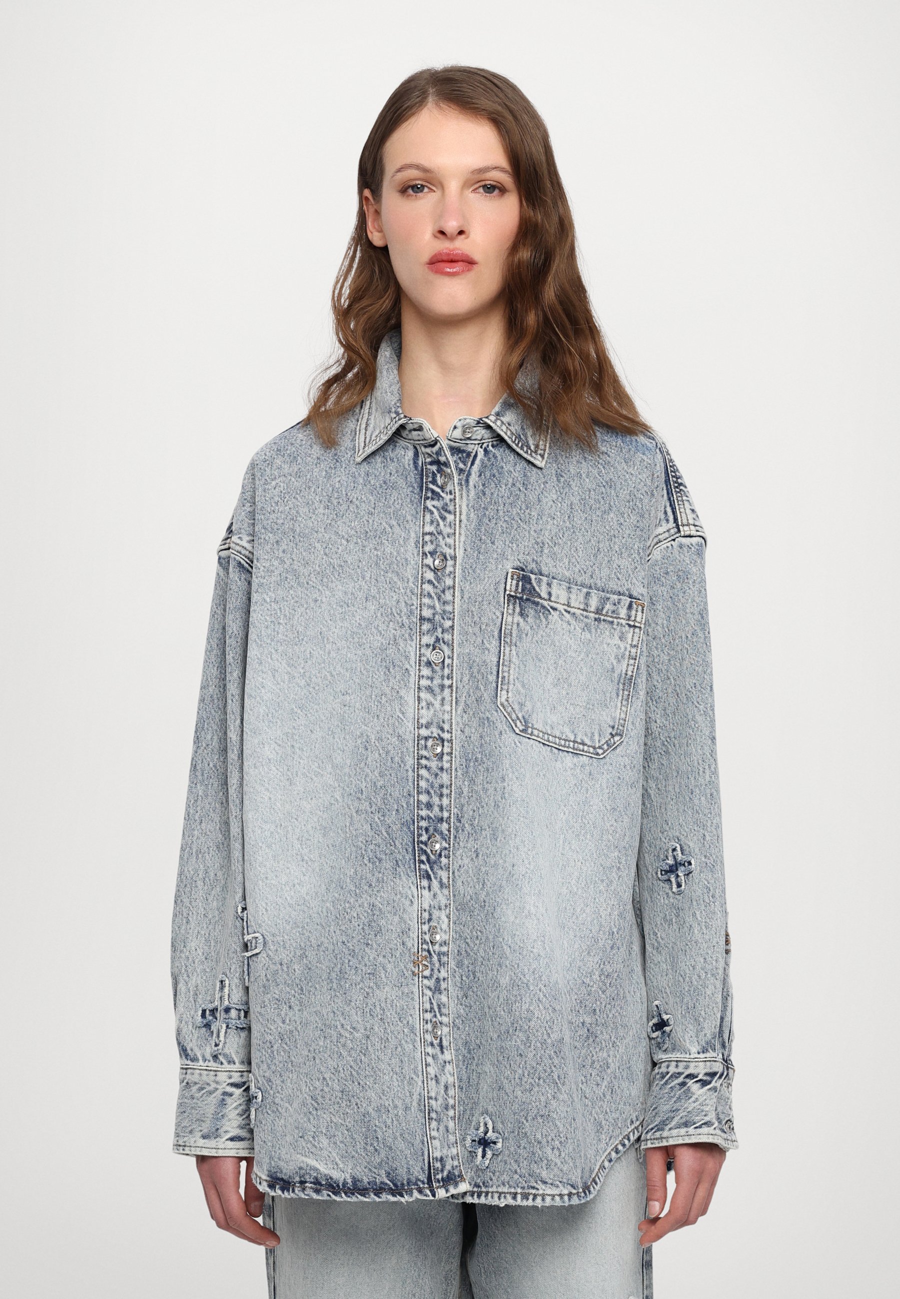 売れ筋商品|||スビ Tシャツ レディース トップス GIGI BUSTIER KLASSIC KRAFTWERK - Top - light blue Gigi Klassic Kraftwerk Bustier | Ksubi ++