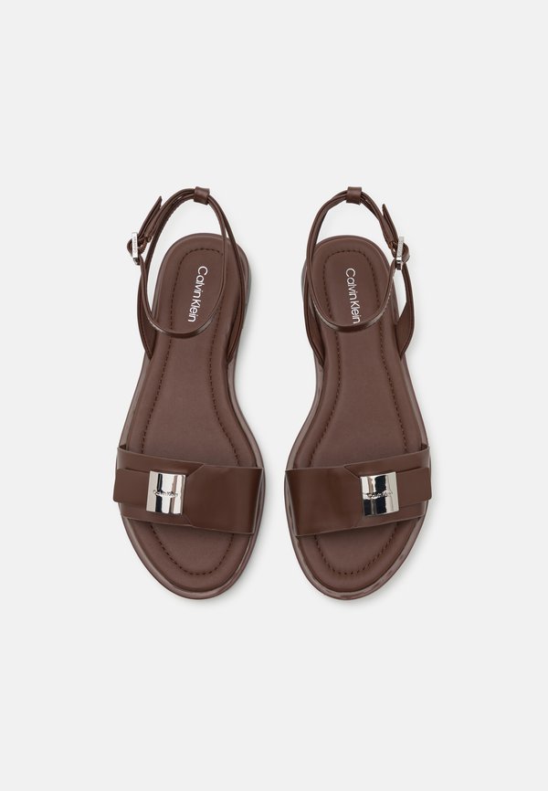 FLAT - Sandals - chocolate lab3