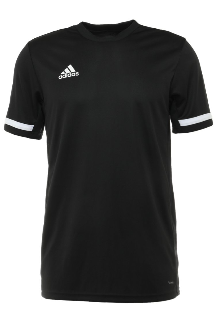 adidas Performance TEAM 19 - T-shirt print - black/zwart - Zalando.nl