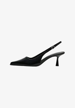 Bershka, BUCKLE DETAIL HEELED - SHOES - Klassieke pumps - black