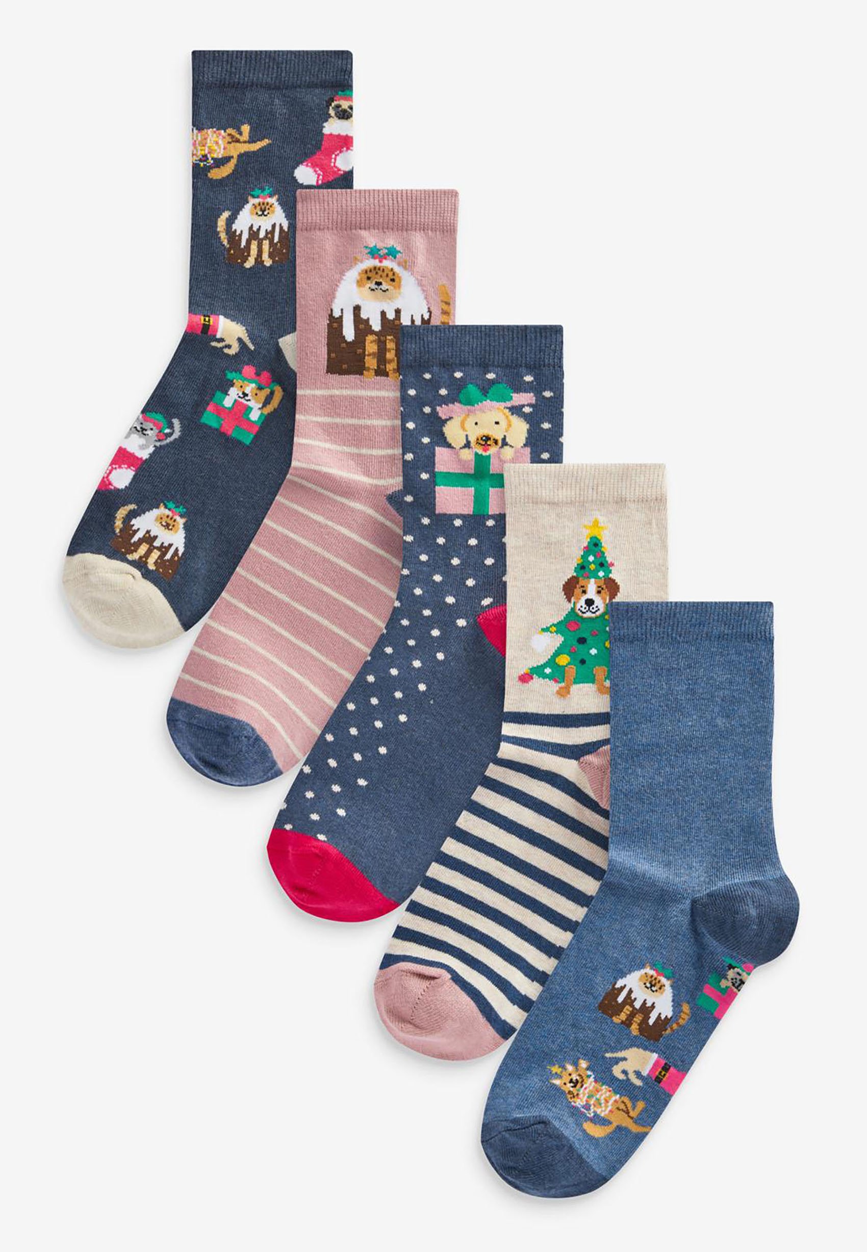 christmas trainer socks