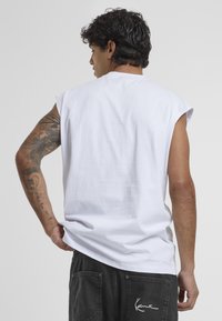 Karl Kani SMALL SIGNATURE TEE - Top - white