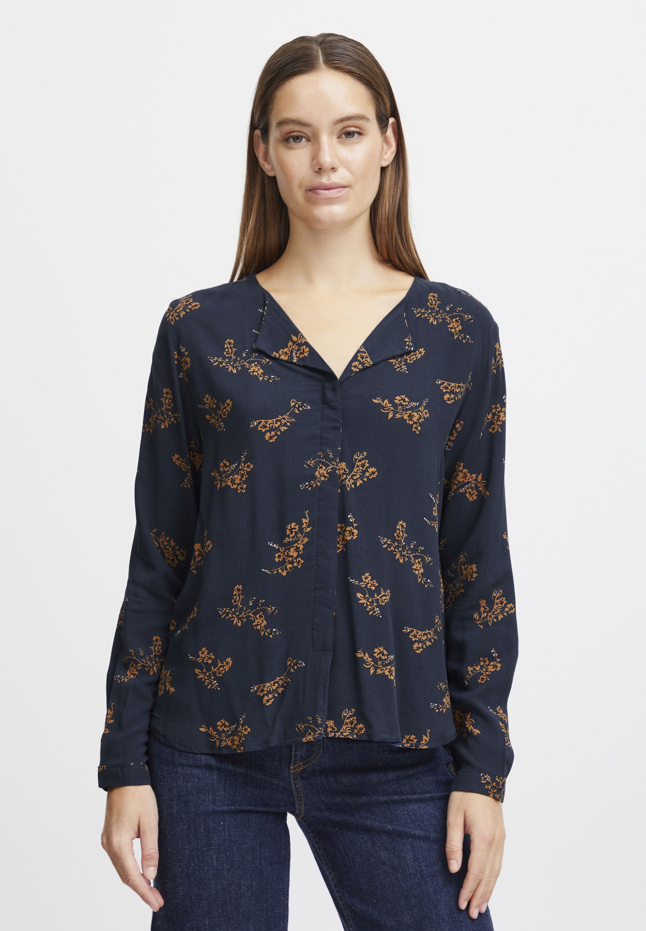 売れ筋商品|||ビーヤング シャツ レディース トップス BYJosa - Blouse - total eclipse mix BYJosa - Blouse - total eclipse mix