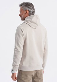 Ombre Felpa con cappuccio - light grey