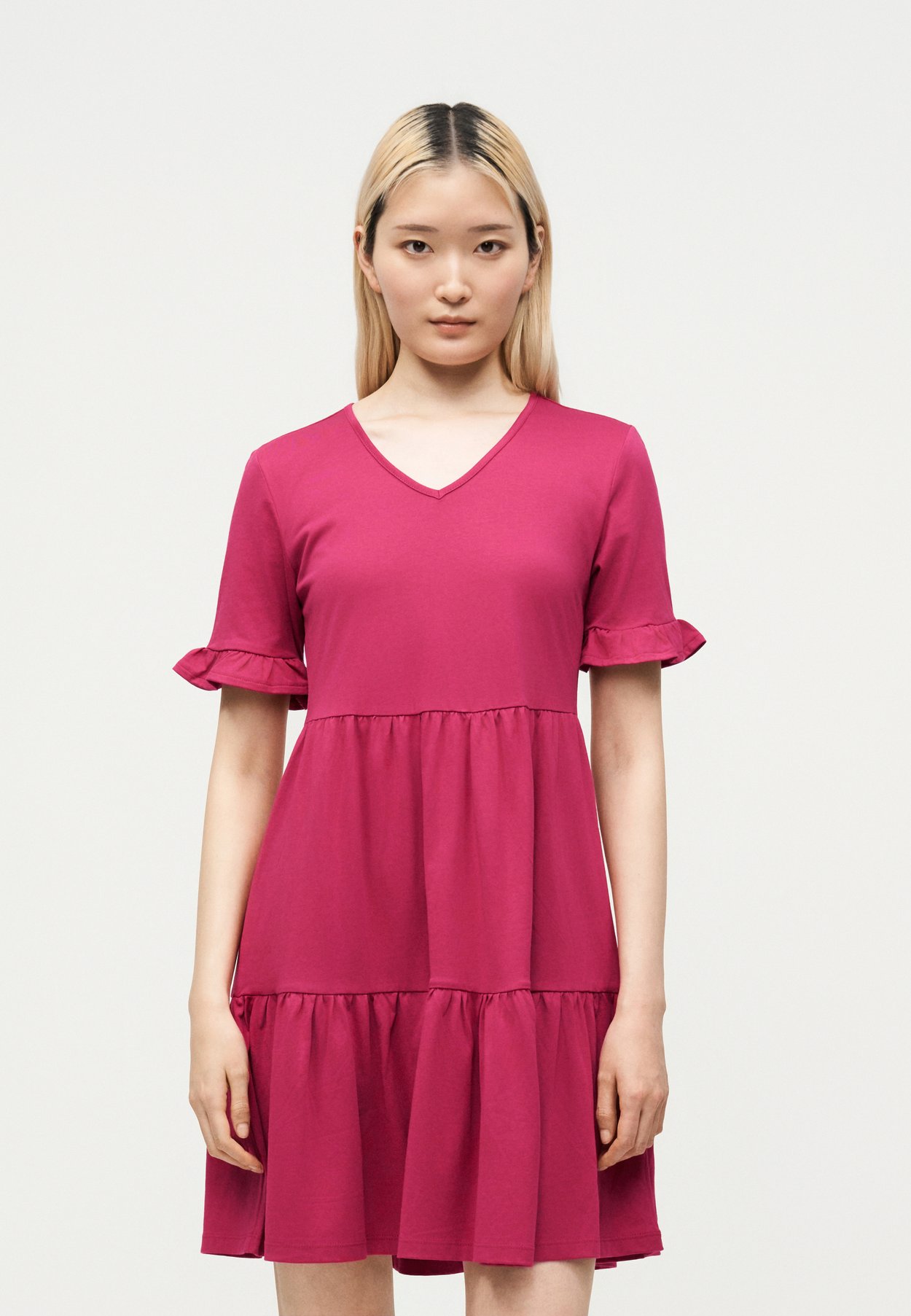 ONLBLOOM V NECK FRILL