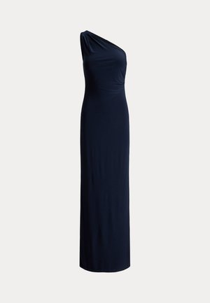 Lauren Ralph Lauren, STRETCH JERSEY ONE-SHOULDER GOWN - Cocktail φόρεμα / Φόρεμα για πάρτι - lauren navy
