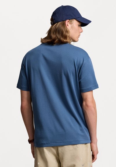 Polo Ralph Lauren CUSTOM SLIM FIT SOFT COTTON T-SHIRT - Navadna majica - clancy blue