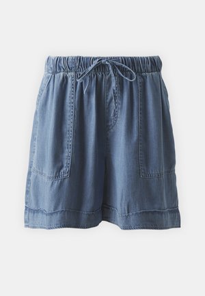 ONLY, ONLSUNDANCE ELASTIC - Džínové kraťasy - medium blue denim