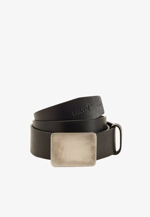 Levi's®, RYDER PLAQUE BUCKLE BELT CHOCOLATE MARTI - Bælter - chocolate martini - blacks