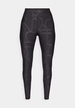 ONLY dames Leggings Onpfont-2 Logo Hw Pck Tights Noos