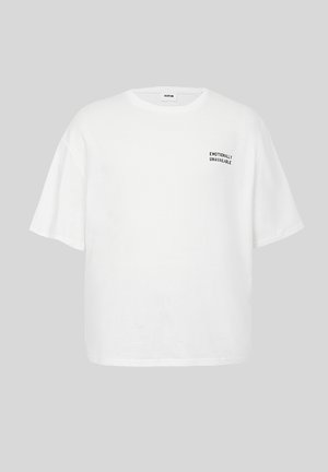 YOURTURN, GRAPHIC UNISEX - Tricou cu imprimeu - white