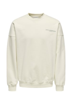 Sweatshirt - weiß
