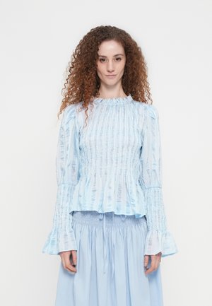 YASRAVA SMOCK - Blouse - skyway
