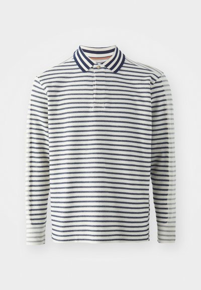 Paul Smith BRETON TEXTURE - Pikkade varrukatega topp - very dark navy
