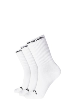UNISEX TENNIS 3ER PACK - Sports socks - weiß weiß weiß