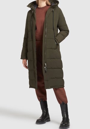 Vinterfrakke - olive