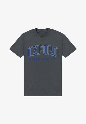Henry Tiger, OXFORD UNIVERSITY DARK ACADEMIA VARSITY - T-shirts print - dark grey