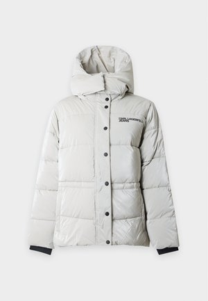 Karl Lagerfeld Jeans, SHINY PUFFER - Зимно яке - glacier grey