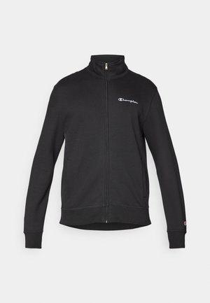 Champion ICONS CONTRAST FULL ZIP  - Užtrauktuku užsegamas treningas - black