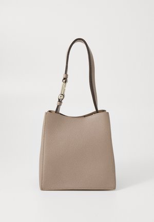NUVOLA MINI BUCKET BAG - Sac à main - stucco gray