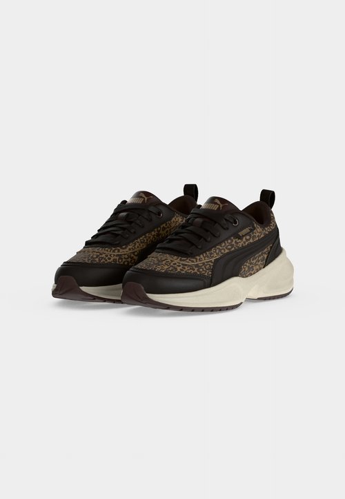 PUMA CILIA 2 MODE FELINE - Trainers - soft taupe/chocolate fondue — photo 3