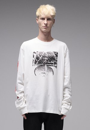 Langærmet T-shirt - oyster