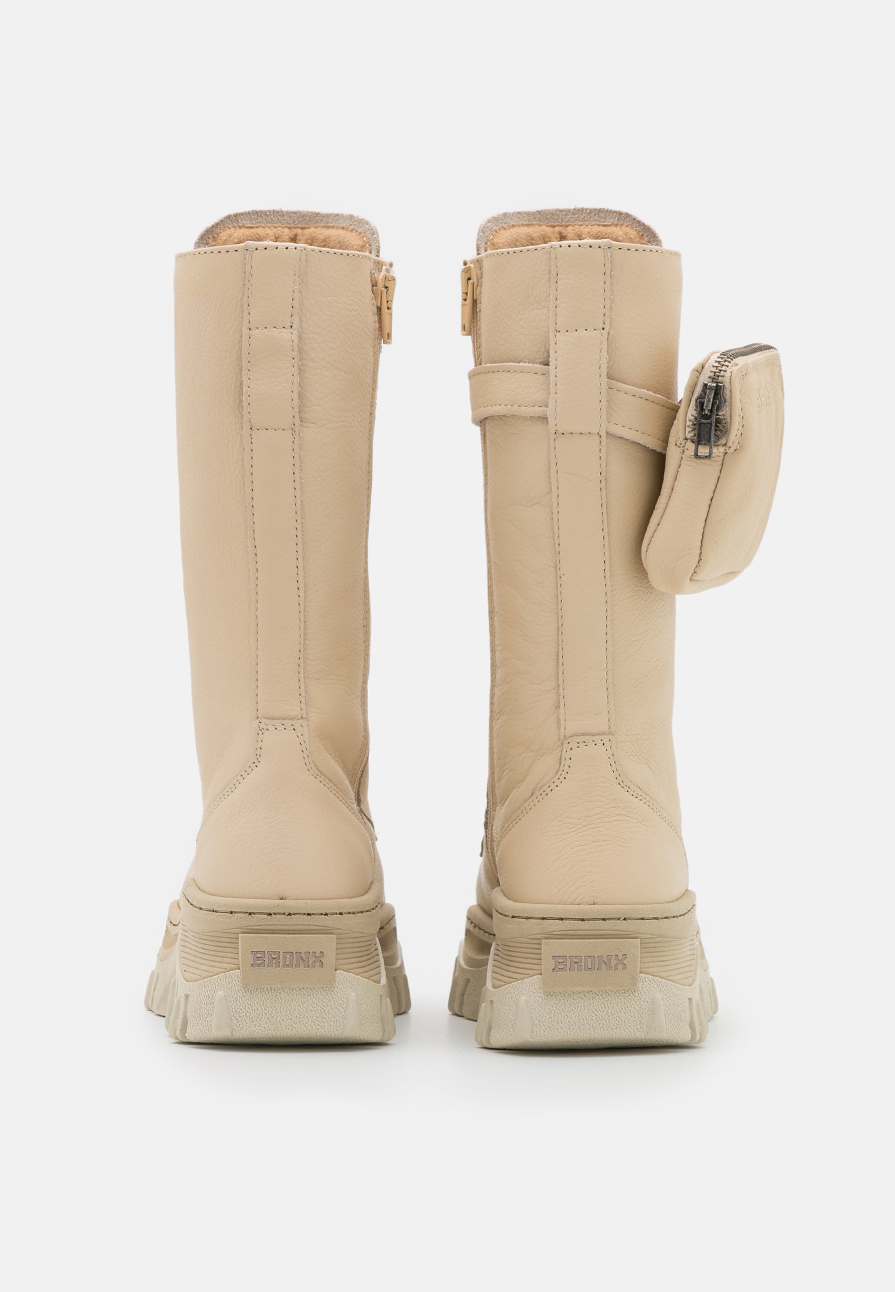 Bronx JAXSTAR - Botas con plataforma - camel - Zalando.es