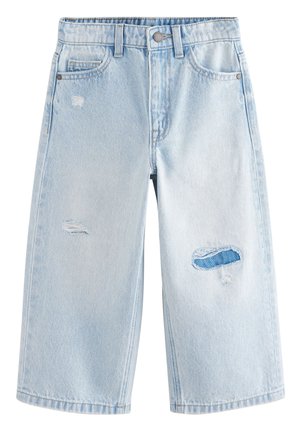 SUPER-WIDE - AUTHENTIC  - Blugi drepți - bleach distressed