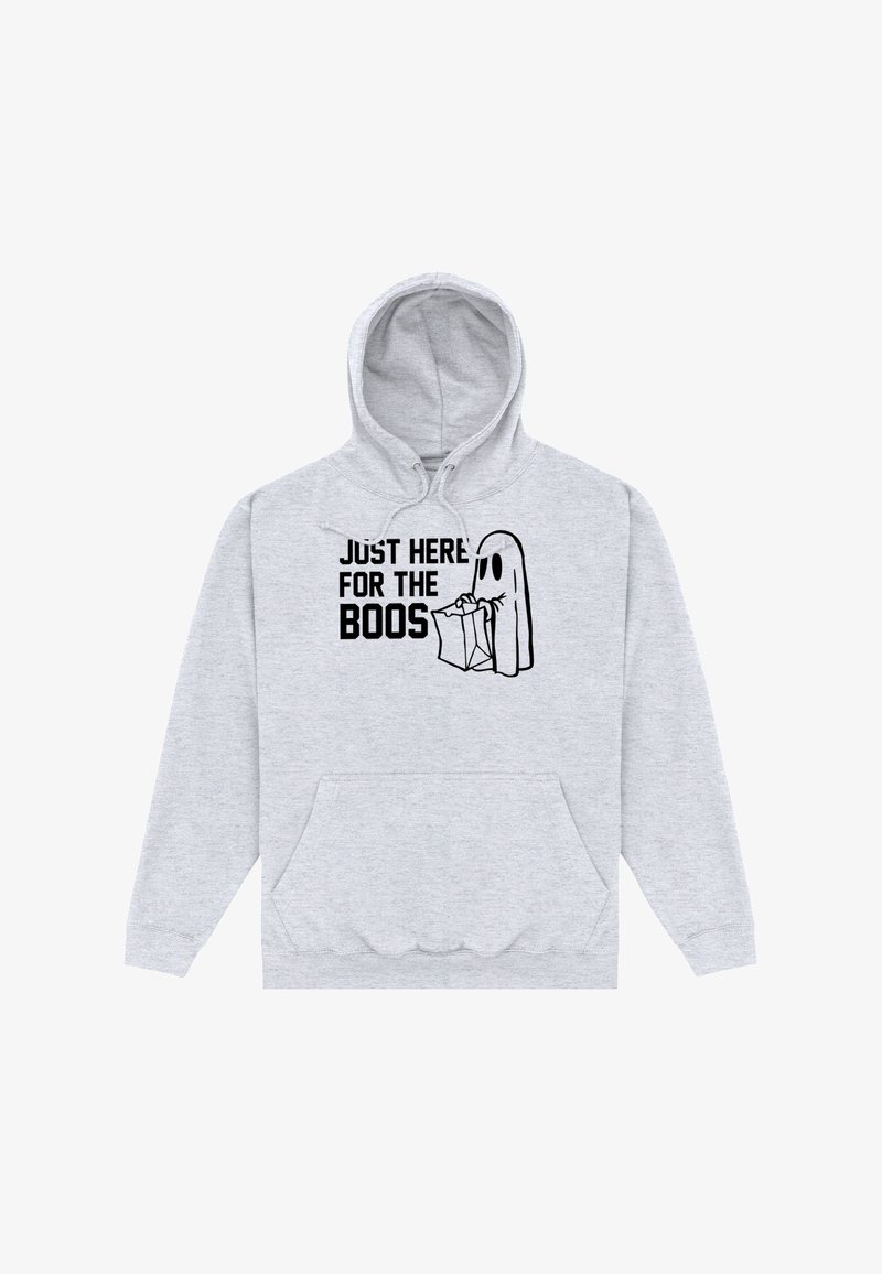 Henry Tiger HERE FOR THE BOOS - Jersey con capucha - heather grey