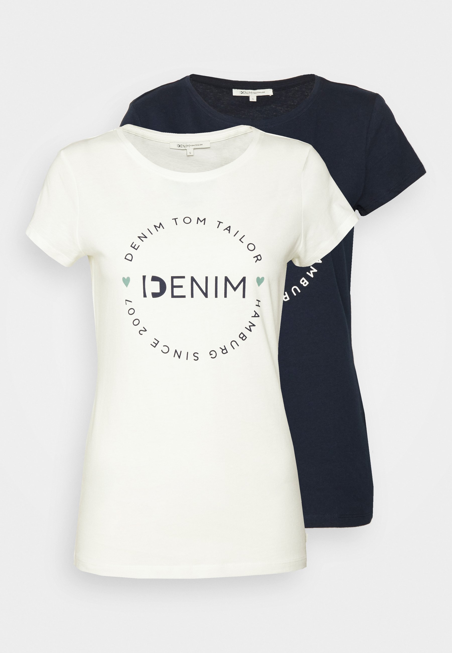 TOM TAILOR Damen T-Shirt Mit Print – Nachhaltige Baumwolle, Regular Fit