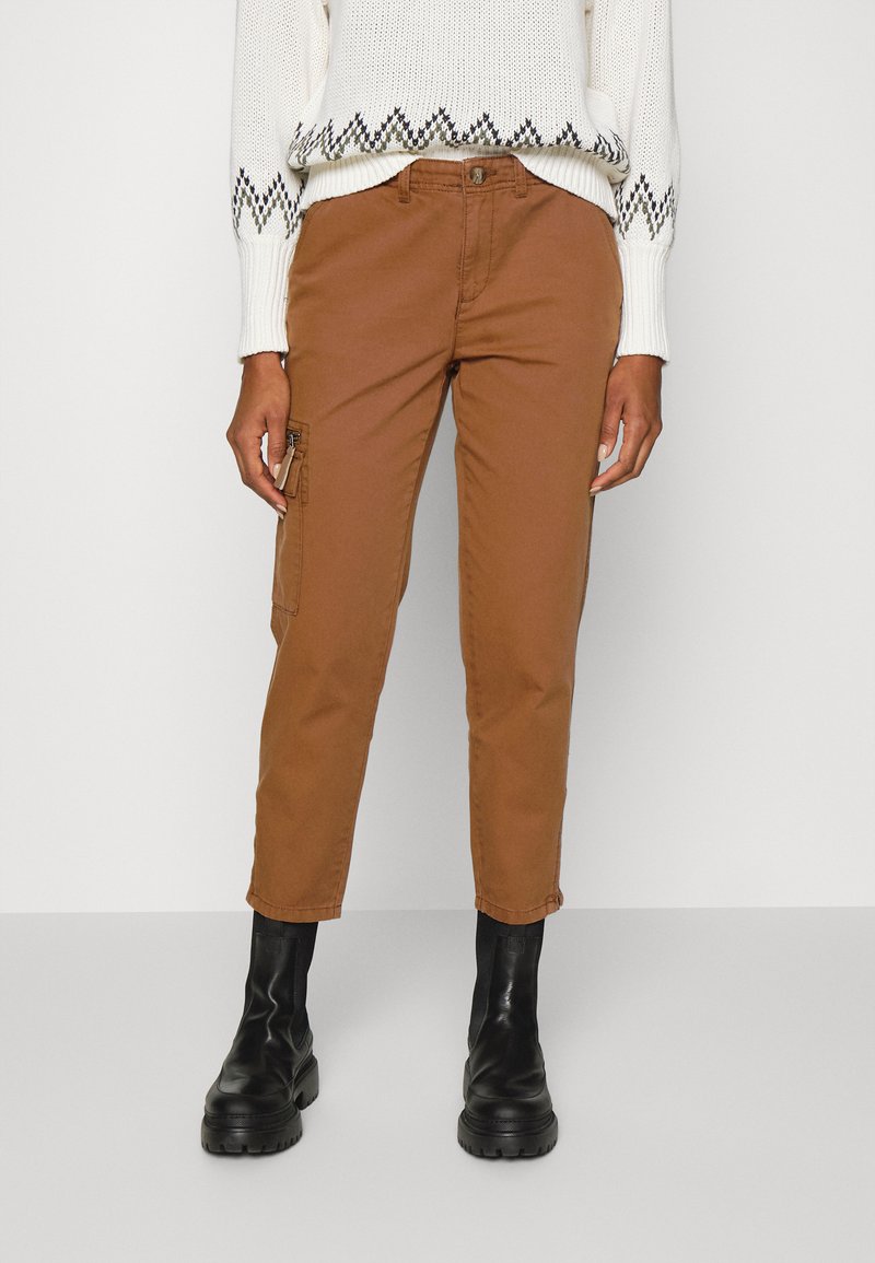 Esprit PANT - Calças cargo - toffee
