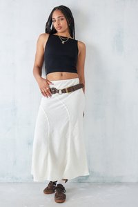 BDG Urban Outfitters SLASH NECK TANK - Top - black