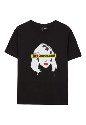Calliope BLONDIE - T-shirt con stampa - ultrablack