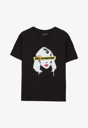 Calliope BLONDIE - T-shirt con stampa - ultrablack