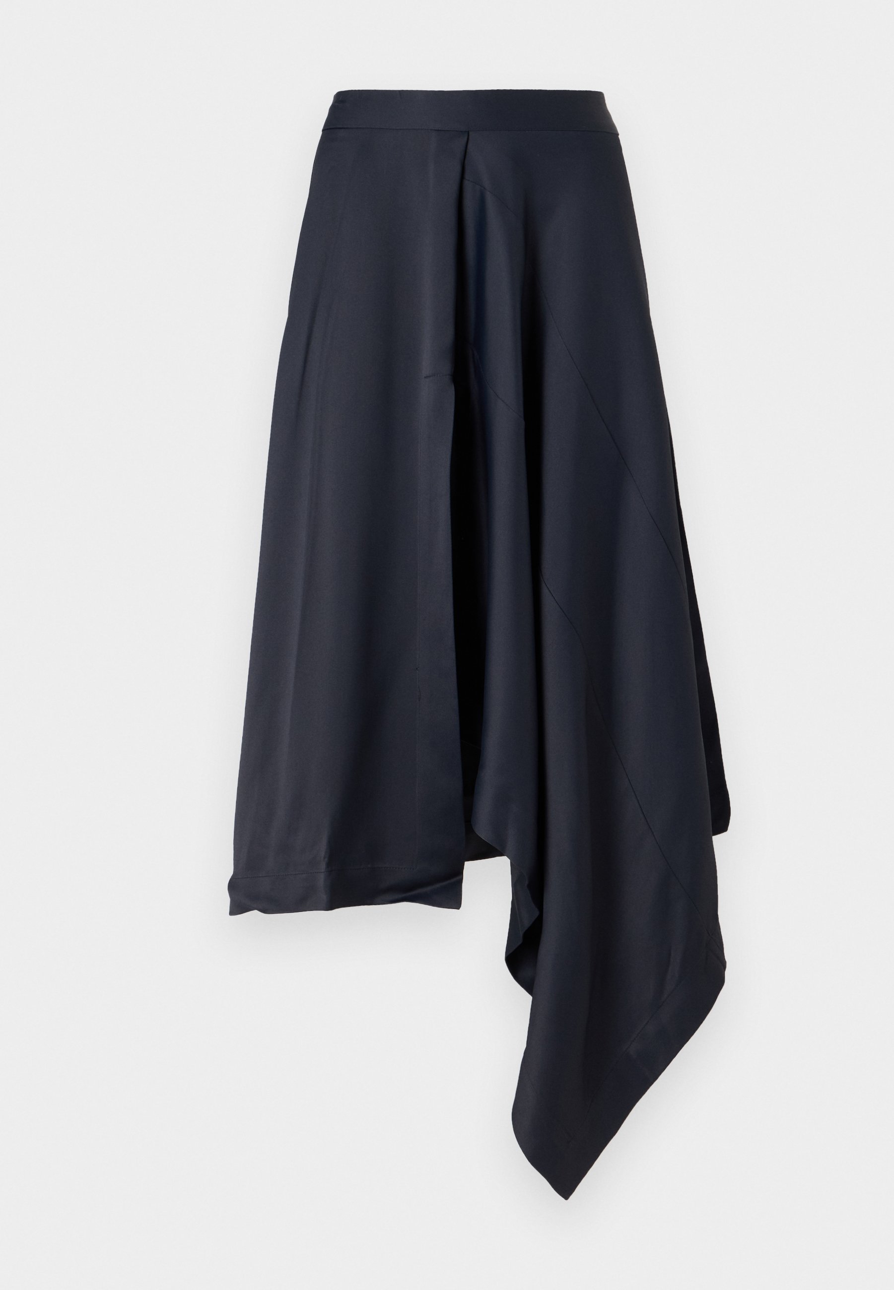 ROKH ASYMMETRICAL SKIRT - A-line skirt - black - Zalando.co.uk
